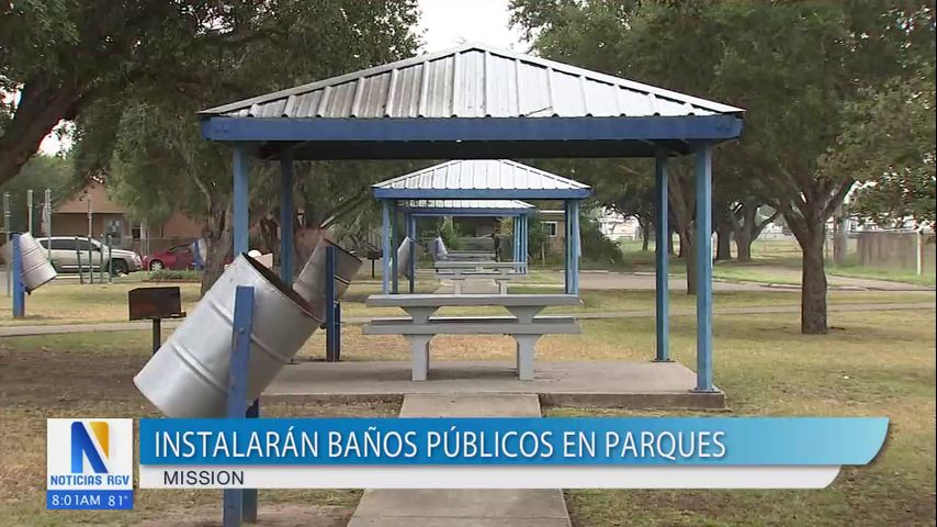 Inicia la construcción de baños públicos en parques de Mission