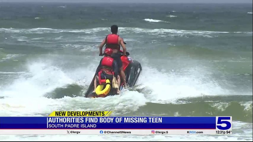 Body of missing 14-year-old swimmer at South Padre Island recovered