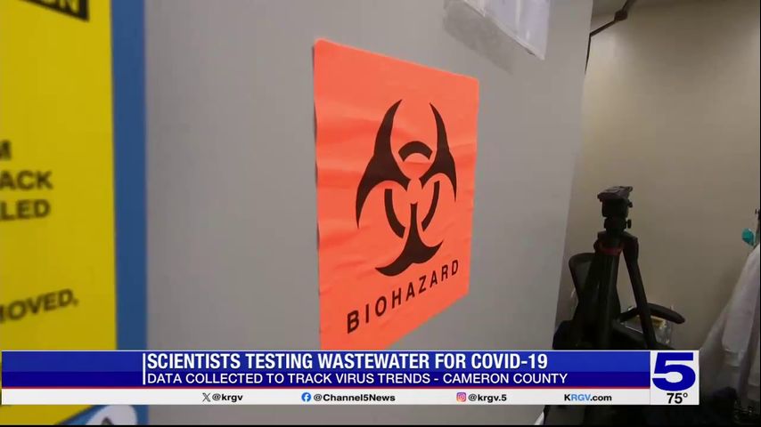 Scientists tracking COVID-19 through wastewater in Cameron County