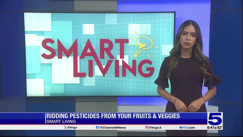 Smart Living: Ridding pesticides from your fruits and veggies