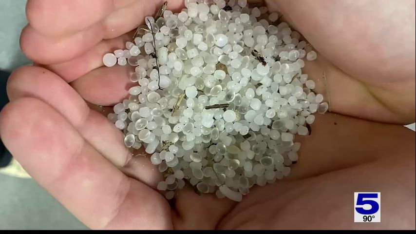 What are industrial nurdles and why are millions of them washing up on Texas beaches?