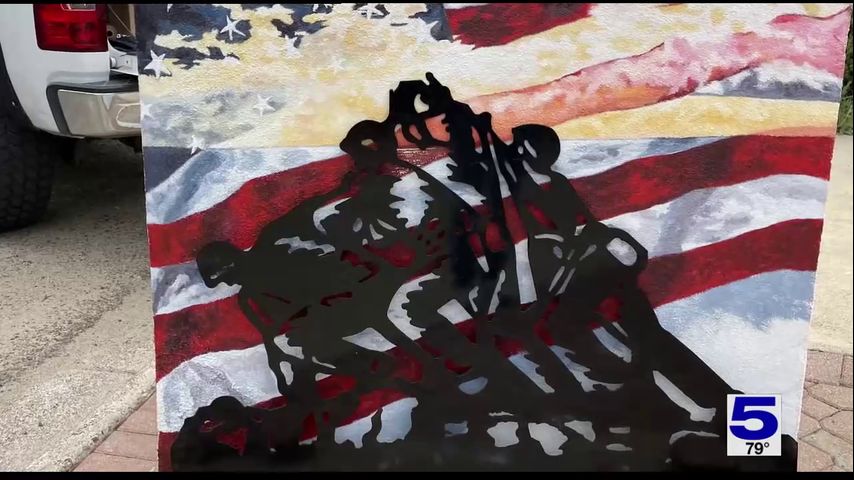 Mural to honor Weslaco veteran who helped raise flag at Iwo Jima