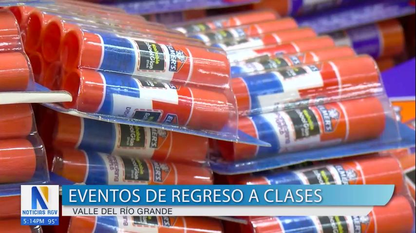 Preparativos para el regreso a clases en agosto en Brownsville, Río Grande City y Edinburg