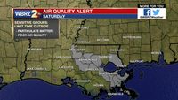 Air Quality Alert Saturday, some may need to limit time outside