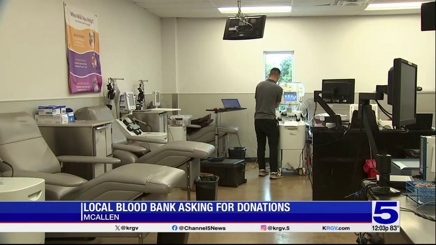 Valley blood bank asking for donations