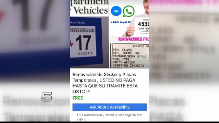 Ventas Ilegales de Registros Vehiculares en Redes Sociales