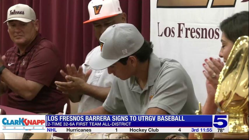 UTRGV baseball lands Los Fresnos star catcher Sebastian Barrera