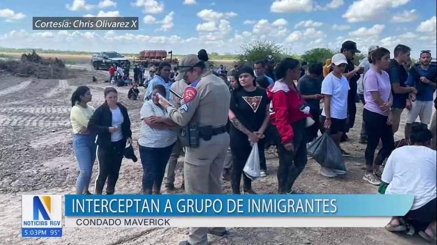 Patrulla estatal intercepta a grupo de inmigrantes en el condado Maverick