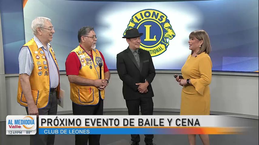 Club de Leones invita a la comunidad a un evento de baile y cena en Donna