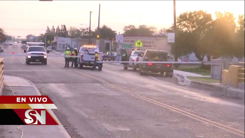 Puente de Rio Hondo cerrado al tráfico