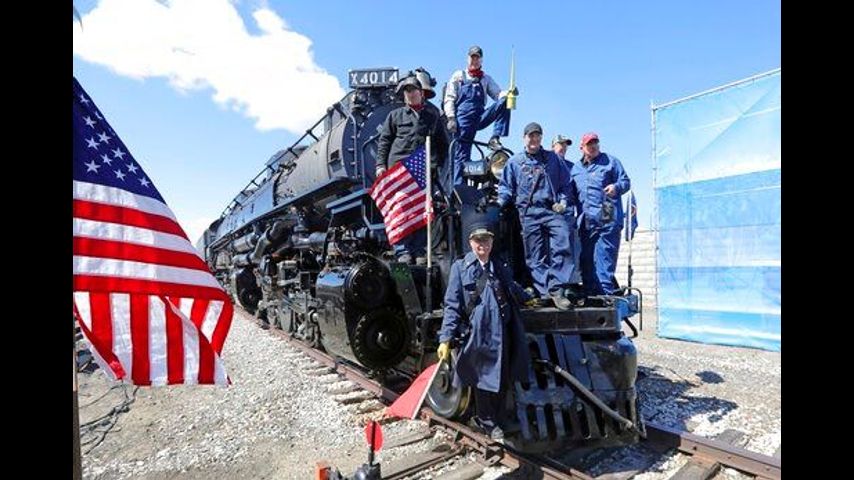 Thousands gather in Utah for 150th anniversary of railroad