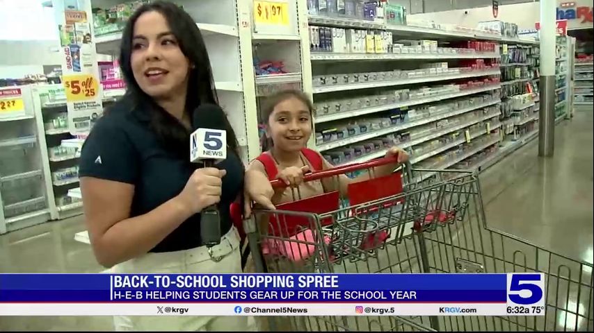 Back-to-School: Donna ISD students continue benefiting from shopping spree