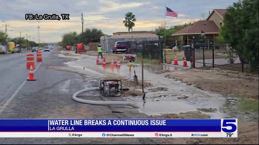 La Grulla city officials, contractors discuss water line breaks