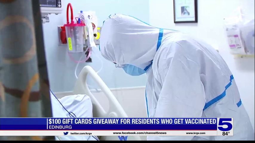 Edinburg partners with DHR to offer $100 gift card during vaccine clinic