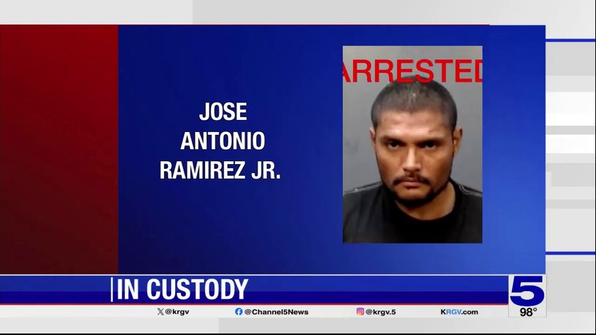 Suspect who jumped into resaca in Brownsville arraigned for aggravated robbery