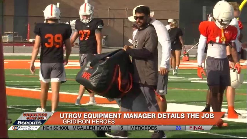 Gridiron Heroes: UTRGV equipment manager ensures players have what they need to be successful
