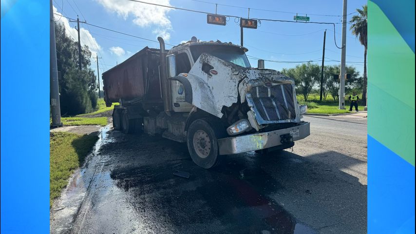 Cierran carretera en Edinburg tras derrame de grasa