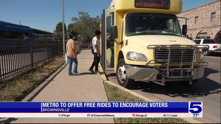 Brownsville Metro to offer free rides during Election Day