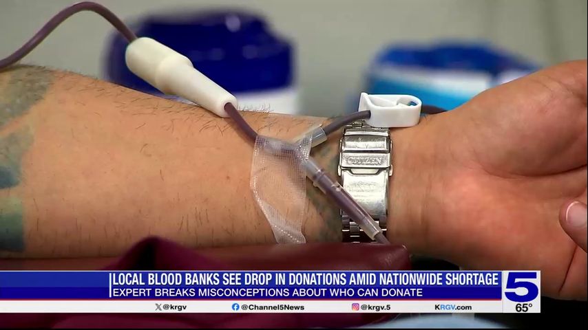 Valley blood banks see drop in donations amid nationwide shortage