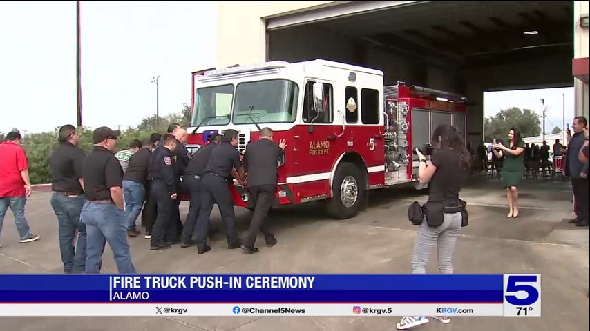 Alamo Fire Department gains new fire truck