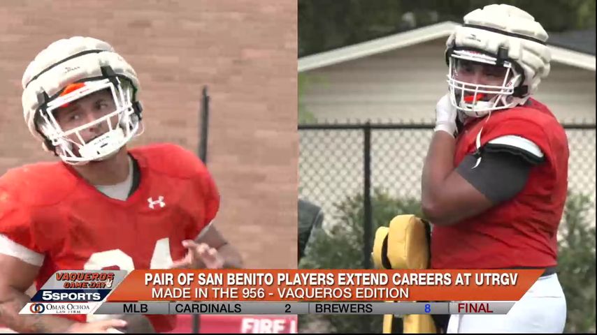 Made in the 956 - Vaqueros Edition: San Benito players extend football careers at UTRGV