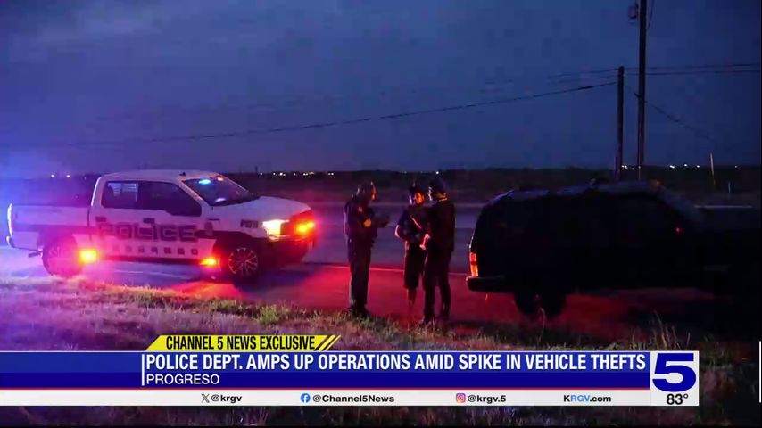 Progreso police cracking down on ghost cars and vehicle thefts