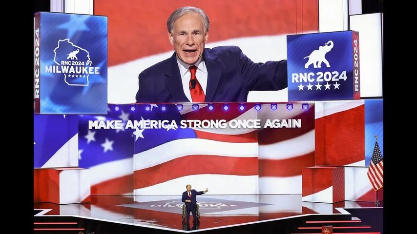 Abbott’s RNC remarks amplify his attack on Biden’s border policies