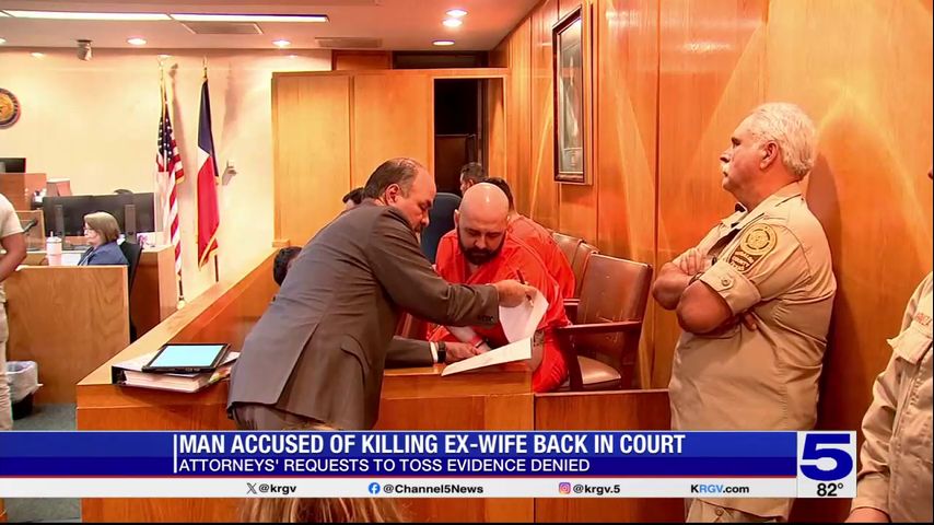 Motion to toss evidence in McAllen murder trial denied