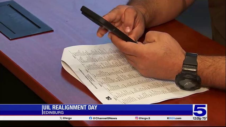 UIL realignment 2024 revealed Thursday in Edinburg