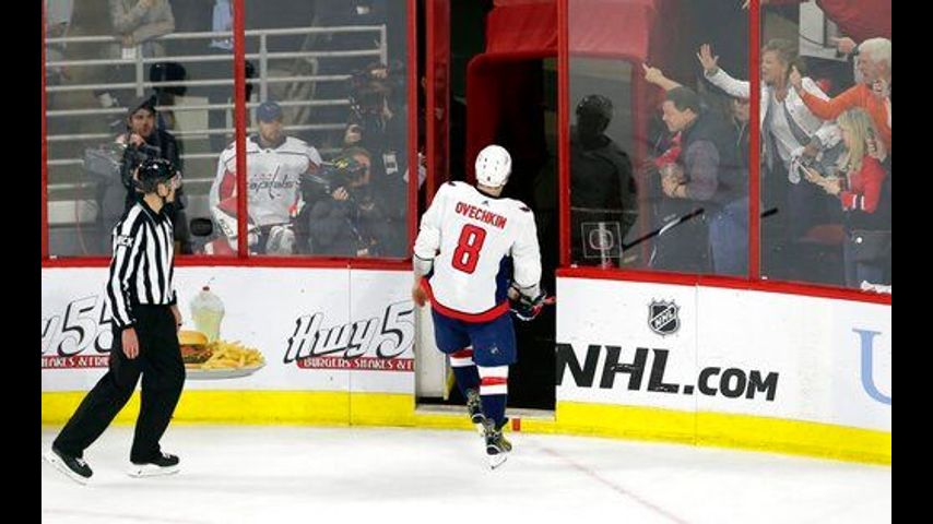 Nixed goal, rough 3rd period frustrate Ovechkin, Capitals