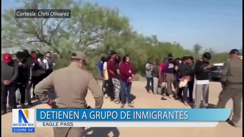 Patrulla Fronteriza arresta a inmigrantes indocumentados tratando de traspasar una propiedad privada