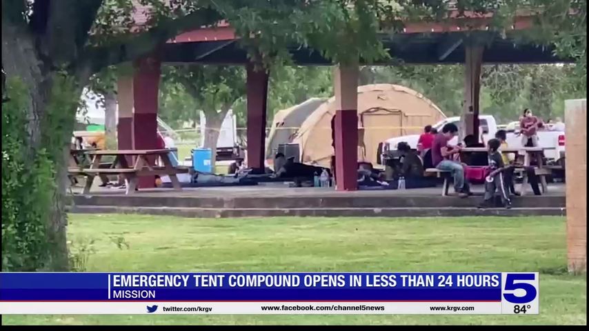 Temporary shelter for COVID positive migrants opens in less than 24 hours in Mission