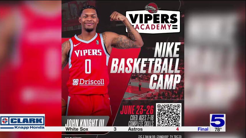 RGV Vipers hosting Nike youth basketball camp in late June