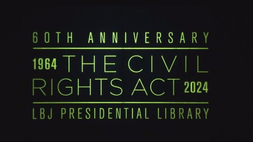 WATCH LIVE: President Biden visits Austin to commemorate the 60th anniversary signing of the Civil Rights Act of 1964