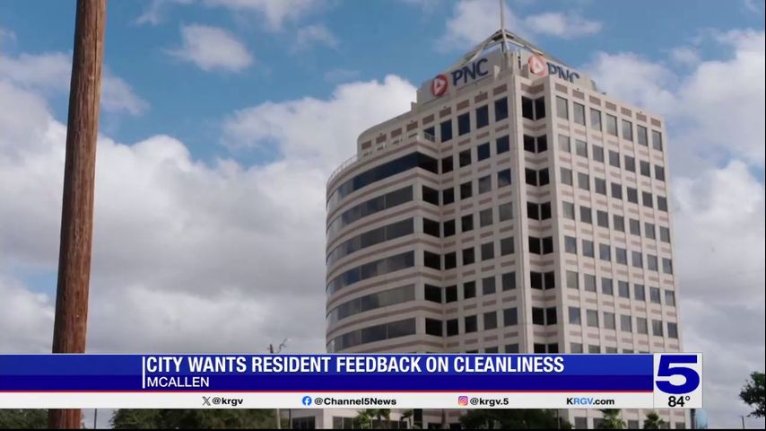 McAllen survey seeking residents' feedback on how to keep the city clean