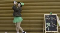 St. Patrick's Day rites: parades, bagpipes, clinking pints