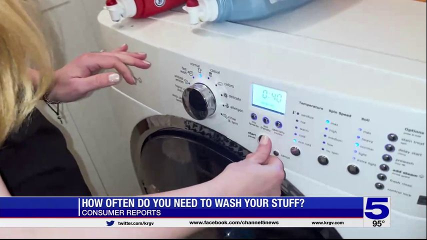 Consumer Reports: How often do you need to wash your stuff?