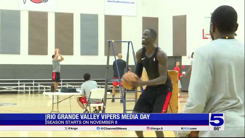 Rio Grande Valley Vipers Media Day 2024