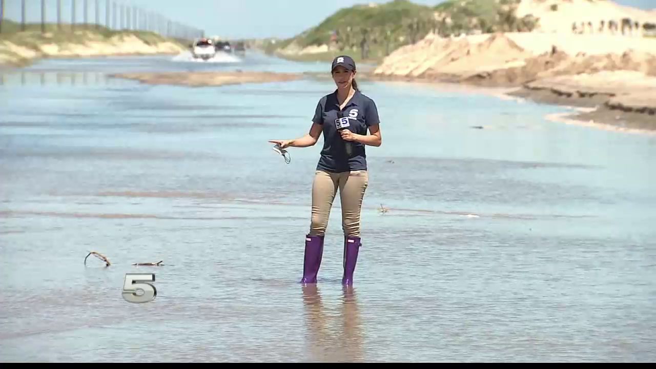 Officials monitor South Padre island's eroding shoreline due to recent  storms