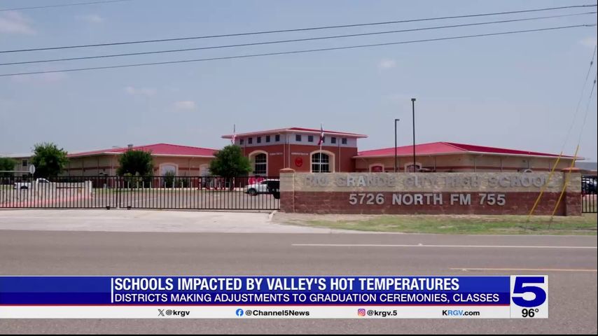 School activities in Starr County affected by hot weather