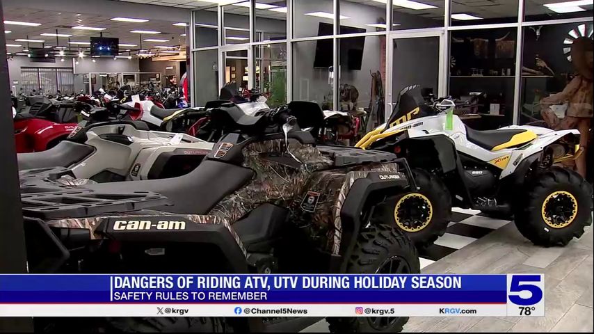 Pharr motor sports shop calling for ATV/UTV safety ahead of the holidays