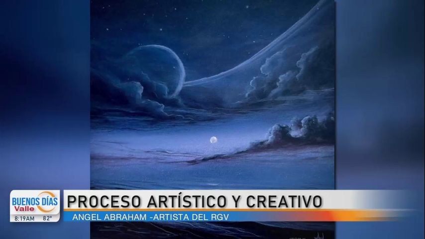 La Entrevista: El artista Ángel Abraham comparte su proceso artístico