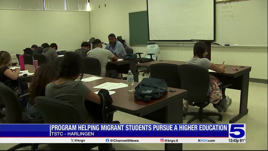 TSTC in Harlingen helping migrant students pursue higher education