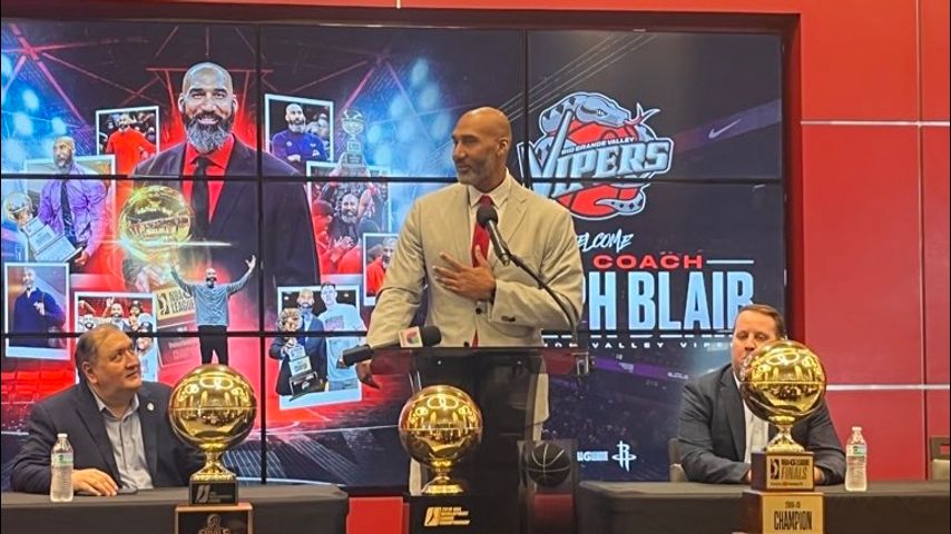 Joseph Blair returns to the RGV Vipers as new head coach