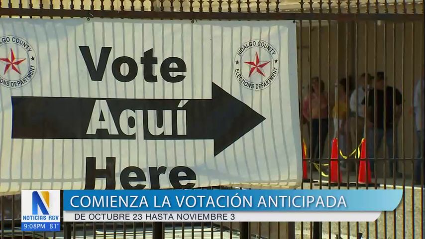 Comienza la votación anticipada en el Valle