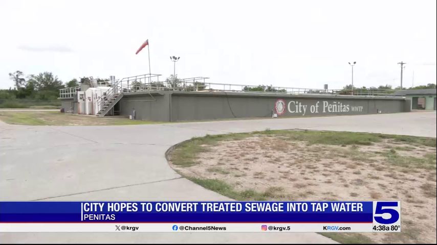 City of Peñitas looking into converting sewer water into tap water