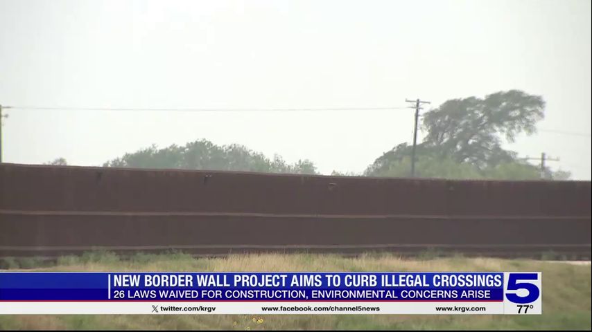 Biden administration clears way for new border wall construction in Starr County