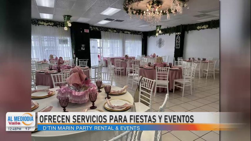 La Entrevista: D'tin Marin Party Rental & Events ofrece servicios de eventos