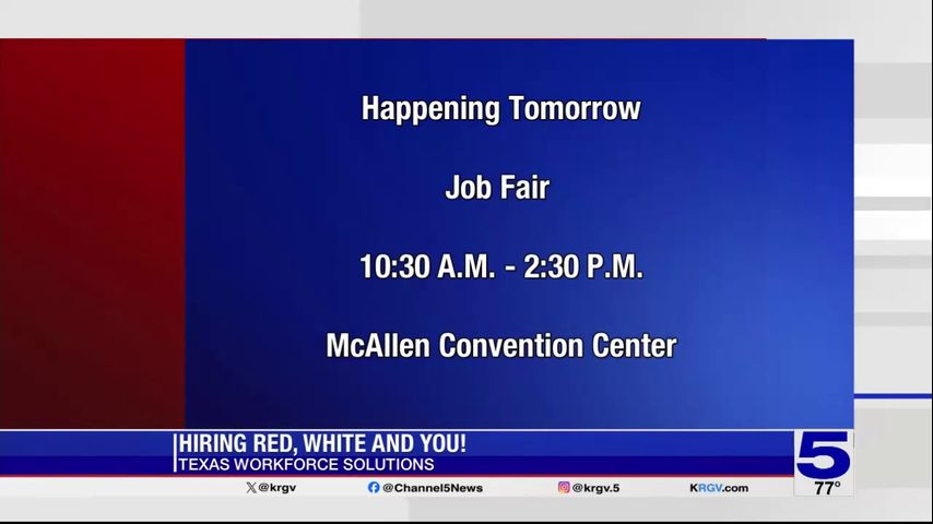 Job fair for veterans set for Thursday in McAllen