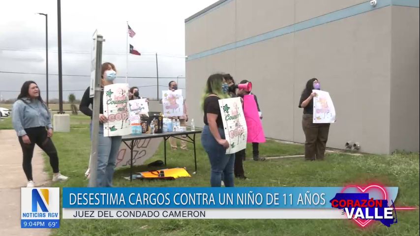 Juez del Condado Cameron desestima cargos contra un niño de Brownsville